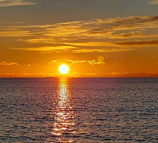 Sonnenuntergang Ria Formosa Bootstour