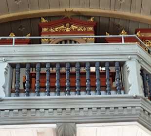 Richtung Orgelanlage