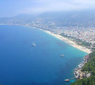 Blick von der Burgruine