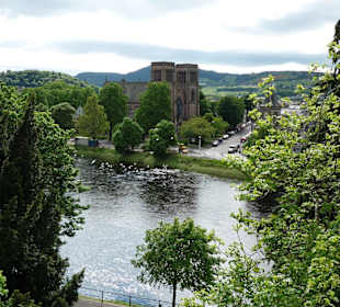 Blick vom Inverness-Castle herunter