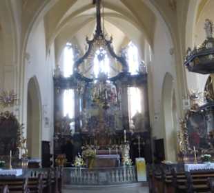 In der katholischen Kirche von Gerolzhofen