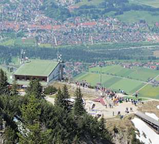 Tegelberghaus mit Startplätzen