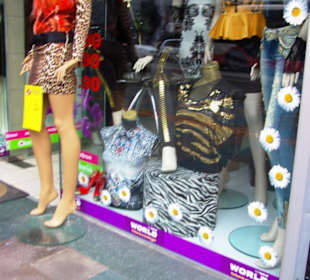 Stadt Antalya Haupteinkaufstrasse