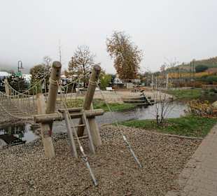 Wasserspielplatz an der Isenach