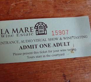 Eintrittskarte zur Besichtigung