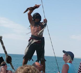 Ausflug mit dem Piratenschiff