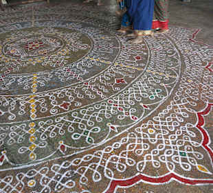 Im Sri - Meenakshi Tempel