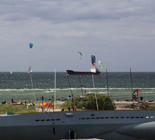 Kitesurfen vor Laboe