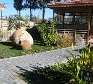 Außenanlage des Kulturmuseums