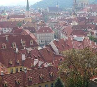 Черепичные крыши Праги