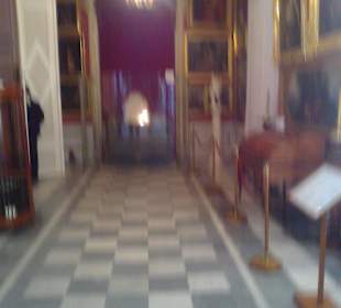 Wnętrze pałacu w Wilanowie.