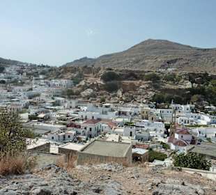 Ausblick auf Lindos