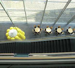 Blick in das Erdgeschoss