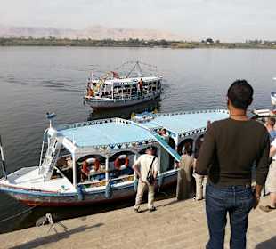 Bootsfahrt auf dem Nil