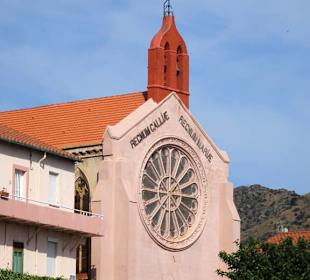 Die Kirche in der Altstadt von Cerbère