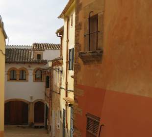 Warme Farben der Altstadthäuser