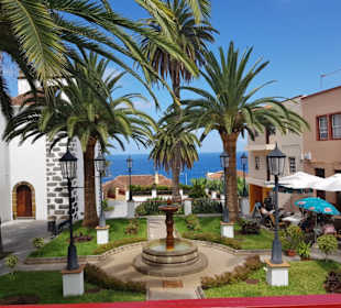 Kirchplatz in San Andres