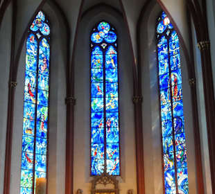 Die Chagall-Fenster in St. Stephan in Mainz