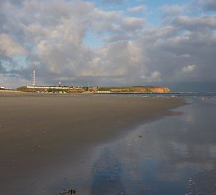 Nordstrand mit Blick auf die Insel