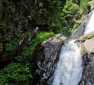 Günstner Wasserfall Wanderziel von Bella Austria