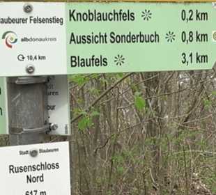 Wanderung rund um das Rusenschloss Gerhausen