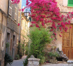 Häusergasse in Valdemossa