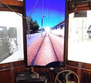 Simulation einer Fahrt durch Porto