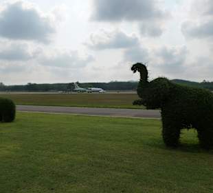 Flughafen Trat, von dort geht´s weiter