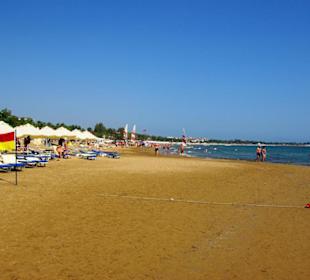 Vom Sunrise Richtung Side am Strand