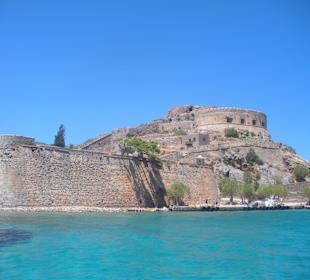Abfahrt von Spinalonga