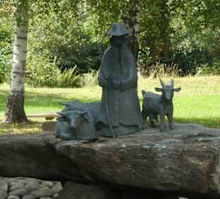Unterwegs am Skulpturenweg in Zwiesel