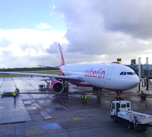 AirBerlin in Varadero: Ankunft