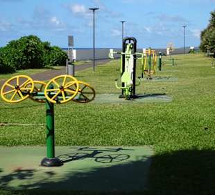 Gesundheitsparcours an der Uferpromenade