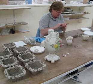 Belleek Pottery in Nordirland