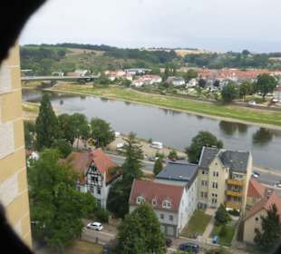 Ausblick vom Dom in Meißen