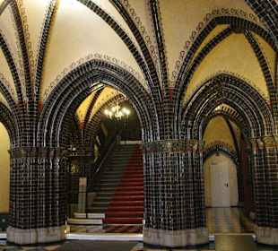 Gewölbe in der Eingangshalle