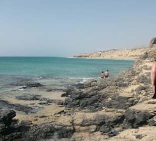 Weg am Strand nach Jandia