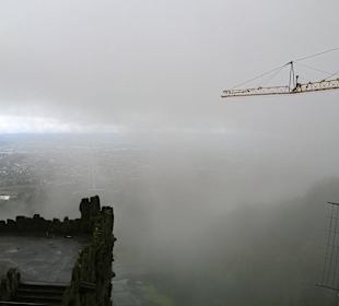 Herkules....Kassel...über den Wolken...