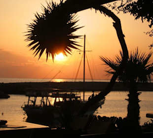 Sonnenuntergang in Side