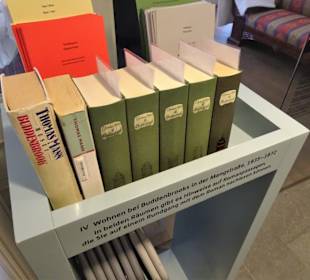 Lesezeichen zu den Räumen im Roman