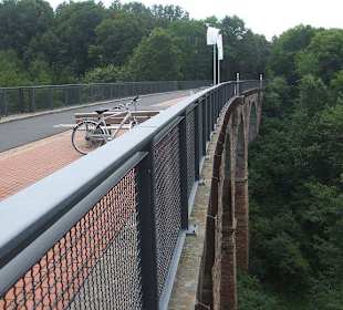 Ausschnitt des Viadukts am Kegelspielradweg