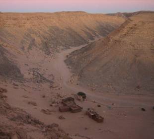 Beduinendorf im Canyon