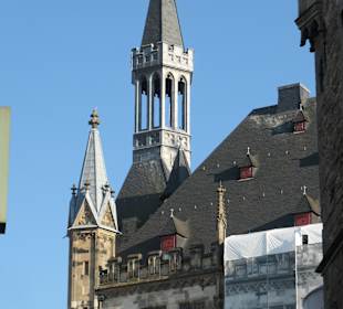 Unterwegs in der Altstadt von Aachen