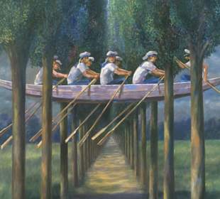 Wolfgang Lettl, Die Allee von Borrington (1985)