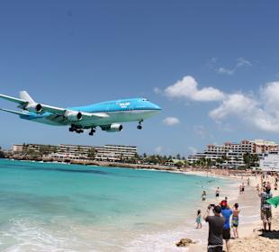 Landung KLM 747