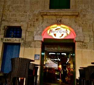Hard Rock Bar At The Valletta Waterfront