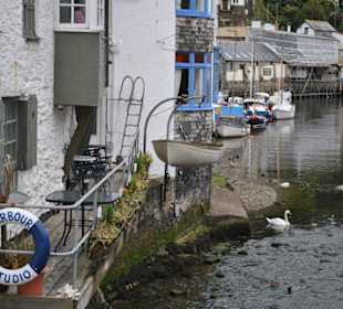 Polperro Hafen