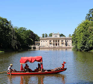 Łazienki królewskie, park