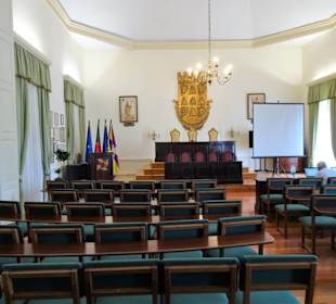 Plenarsaal im Rathaus von Funchal
