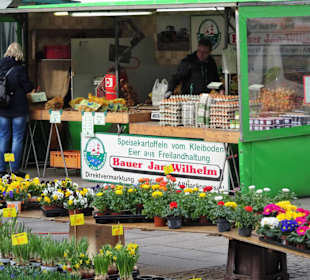 Impressionen vom Auricher Wochenmarkt